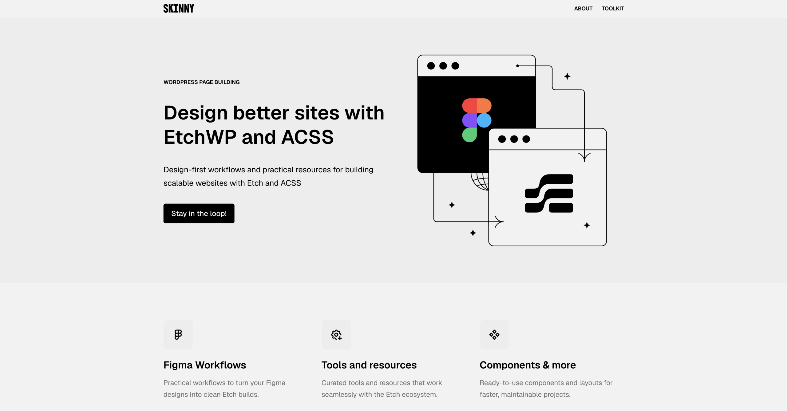 The Home Page of SkinnyWP