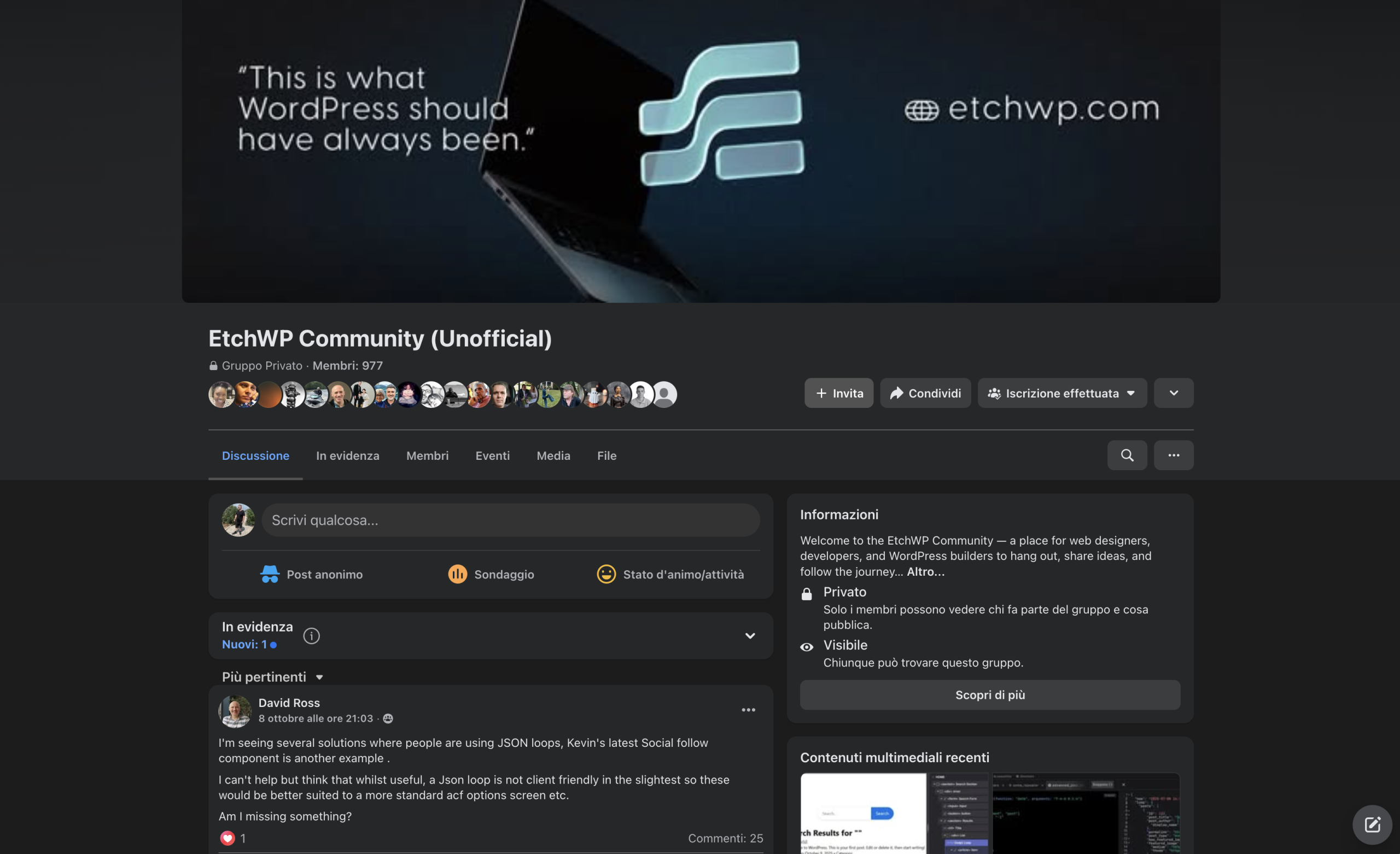 The Home Page of EtchWP Community (Unofficial)