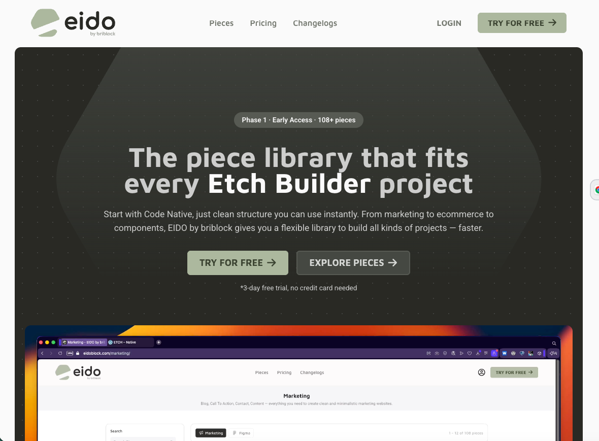 The Home Page of Eido Block