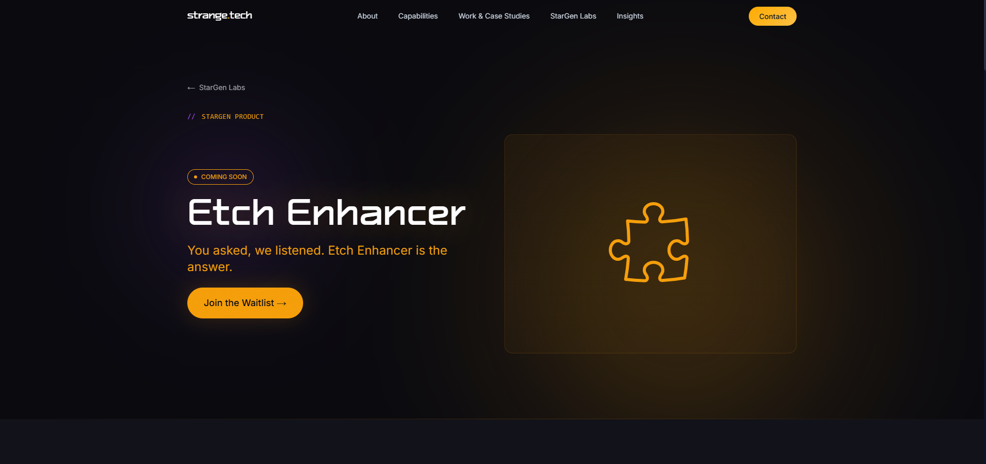 The Home Page of Etch Enhancer
