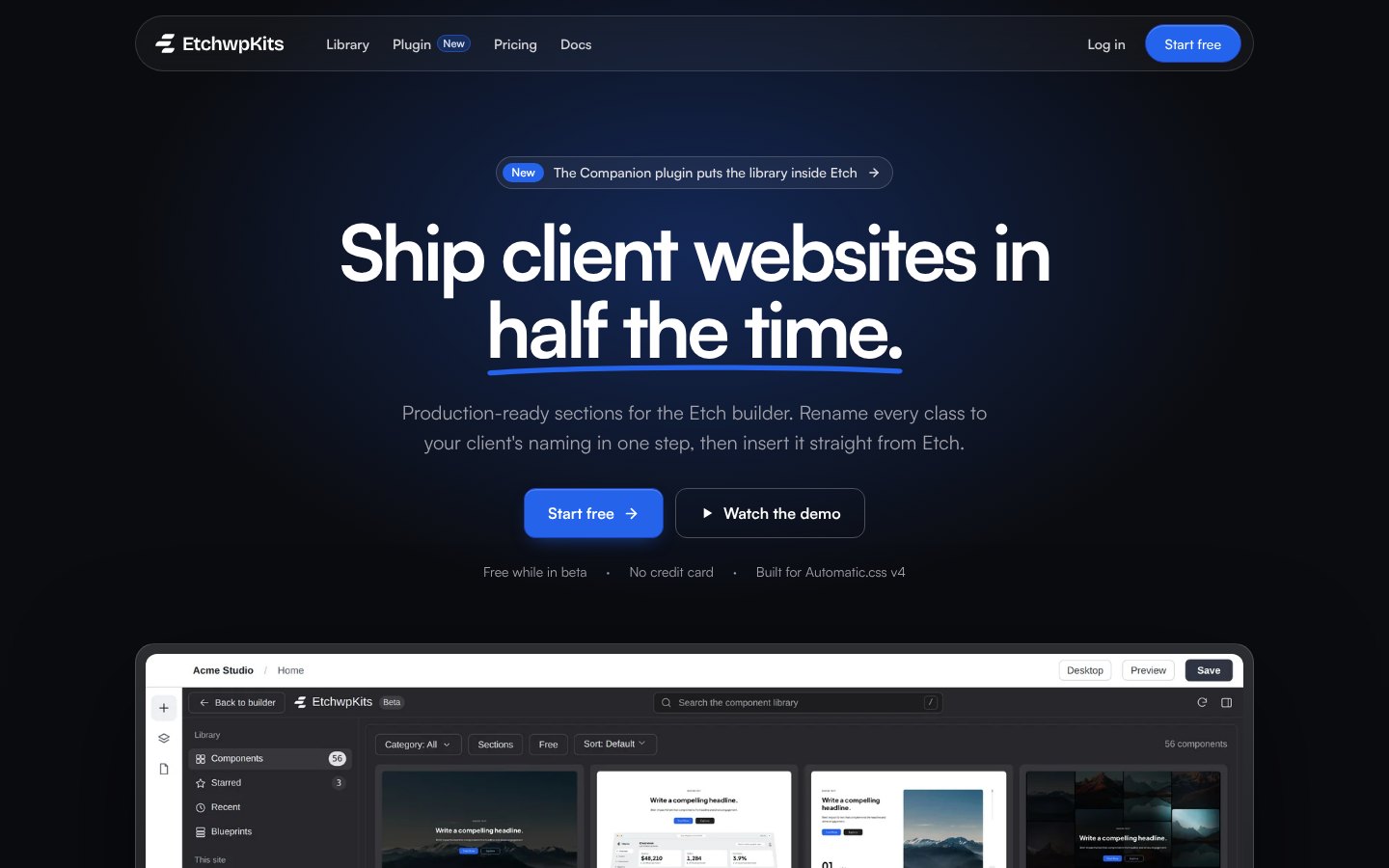 Home page of EtchwpKits
