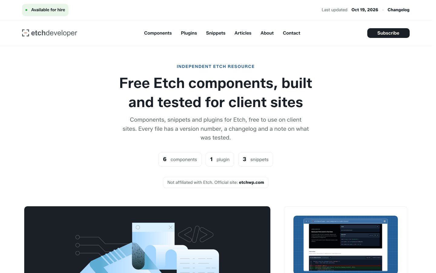 Etchdeveloper Screenshot